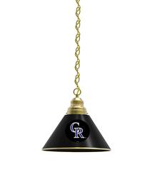 Colorado Rockies Pendant Light with Brass Fixture