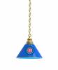 Chicago Cubs Pendant Light with Brass Fixture