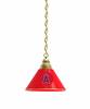 Los Angeles Angels Pendant Light with Brass Fixture