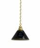 Miami Marlins Pendant Light with Brass Fixture
