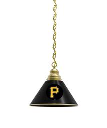 Pittsburgh Pirates Pendant Light with Brass Fixture