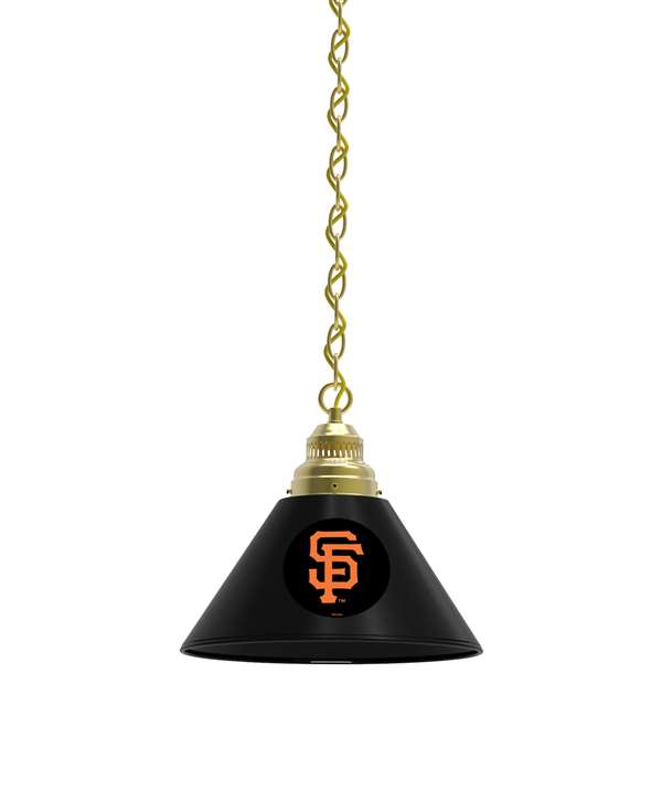 San Francisco Giants Pendant Light with Brass Fixture