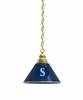 Seattle Mariners Pendant Light with Brass Fixture