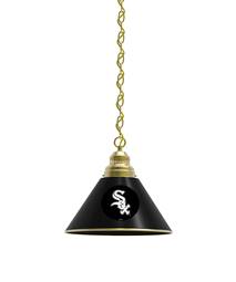 Chicago White Sox Pendant Light with Brass Fixture