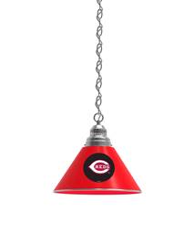 Cincinnati Reds Pendant Light with Chrome FIxture