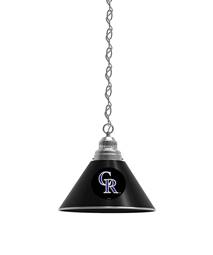 Colorado Rockies Pendant Light with Chrome FIxture