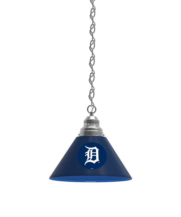 Detroit Tigers Pendant Light with Chrome FIxture