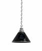 Miami Marlins Pendant Light with Chrome FIxture