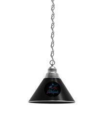 Miami Marlins Pendant Light with Chrome FIxture