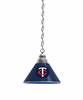 Minnesota Twins Pendant Light with Chrome FIxture