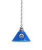 New York Mets Pendant Light with Chrome FIxture