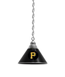 Pittsburgh Pirates Pendant Light with Chrome FIxture