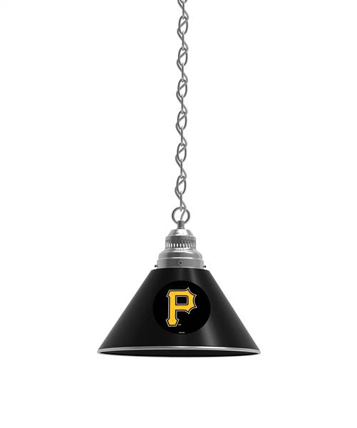 Pittsburgh Pirates Pendant Light with Chrome FIxture