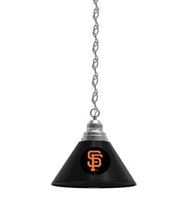 San Francisco Giants Pendant Light with Chrome FIxture