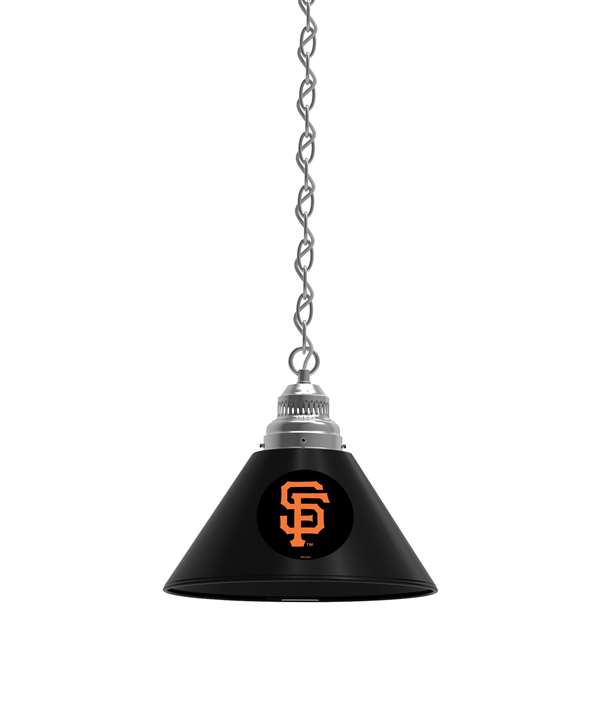 San Francisco Giants Pendant Light with Chrome FIxture