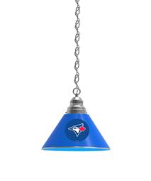 Toronto Blue Jays Pendant Light with Chrome FIxture