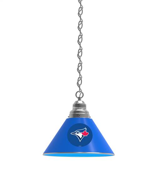 Toronto Blue Jays Pendant Light with Chrome FIxture