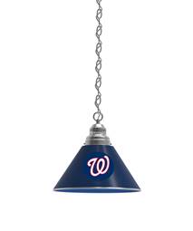 Washington Nationals Pendant Light with Chrome FIxture