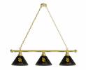 San Diego Padres 3 Shade Billiard Light with Brass Fixture