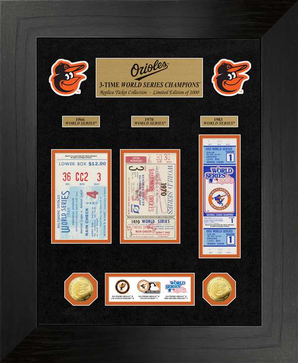 Baltimore Orioles World Series Deluxe Ticket Collection  