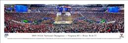 2019 NCAA Final Four Championship Basketball Panorama - Virginia Cavaliers Unframed 