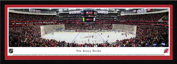 New Jersey Devils Panoramic Picture - Prudential Center NHL Photo Select Frame