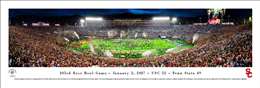 2017 Rose Bowl Panoramic Picture - USC Trojans Unframed