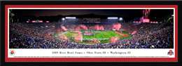 2019 Rose Bowl Game - Victory Celebration Panoramic Poster - Ohio State Buckeyes Select Frame