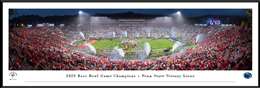 2023 Rose Bowl Game - Victory Celebration Panoramic Picture - Penn State Nittany Lions Standard Frame