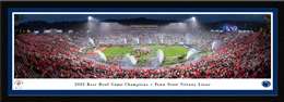 2023 Rose Bowl Game - Victory Celebration Panoramic Picture - Penn State Nittany Lions Select Frame