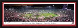 Ohio State Buckeyes 2025 Rose Bowl Champions Panorama Print - Select Frame
