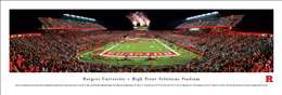 Rutgers Scarlet Knights Panoramic Picture - High Point Solutions Stadium Unframed