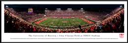 Houston Cougars Panoramic Picture - TDECU Stadium Panorama Standard Frame