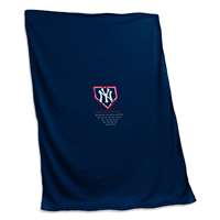 NY Yankees World Series Champions Sweatshirt Blanket 84 X 54 Inches