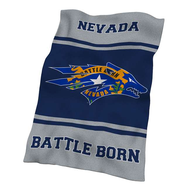 University of Nevada WolfpackUltrasoft Plush Blanket 84 X 54 Inches