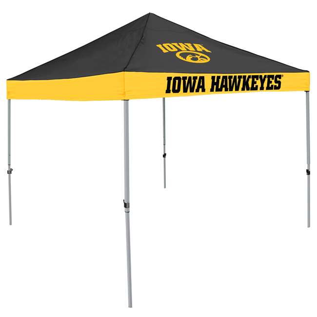 Iowa Hawkeyes Official NCAA 47 inch x 9 inch Economy Tent by Logo Chair Inc. 083627