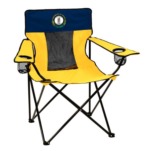 State of Kentucky Flag Elite Folding Chair with Carry Bag