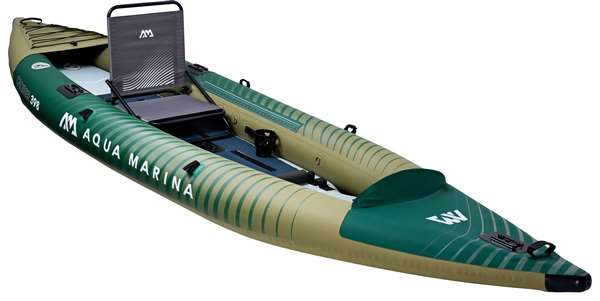 Aqua Marina Caliber 1 or 2-Person Angling Fishing Inflatable Kayak Package 13ft 1in 
