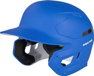 Rawlings Mach Carbon One-Tone Matte Alpha-Sized Helmet (CAR07A) - Royal