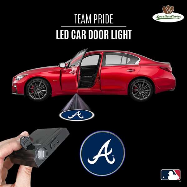 Atlanta Baseball Braves LED Car Door Light  