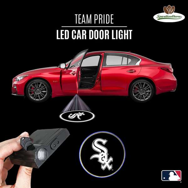 Chicago Baseball White Sox LED Car Door Light  