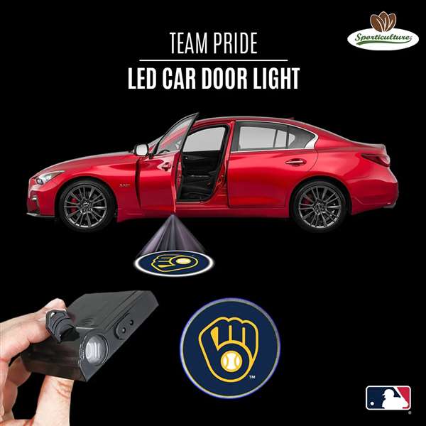 Milwaukee Baseball Brewers LED Car Door Light  