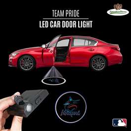 Miami Baseball Marlins LED Car Door Light  
