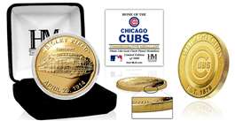 Chicago Cubs "Stadium" Gold Mint Coin  