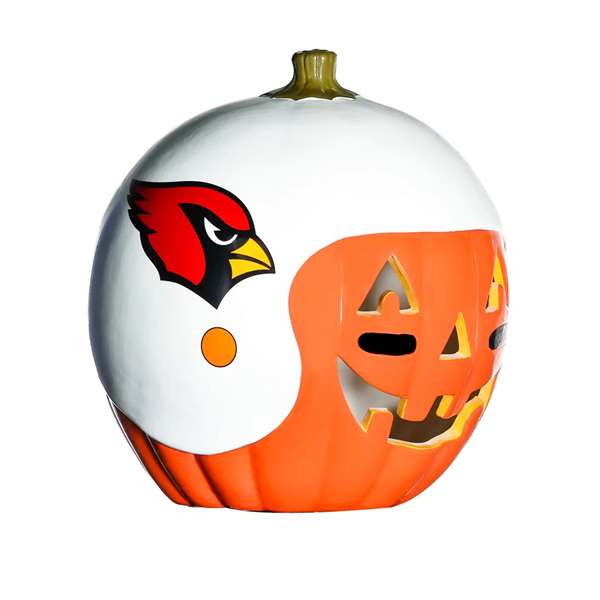 Arizona Cardinals Ceramic Pumpkin Helmet