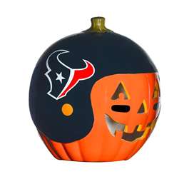 Houston Texans Ceramic Pumpkin Helmet  