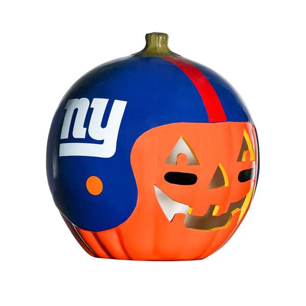 New York Giants Ceramic Pumpkin Helmet