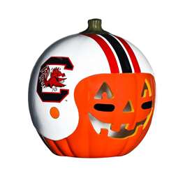 South Carolina Gamecocks Ceramic Pumpkin Helmet  