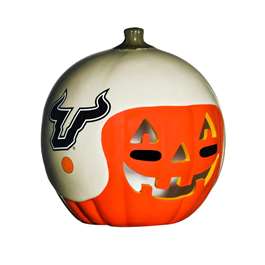 South Florida Bulls Ceramic Pumpkin Helmet