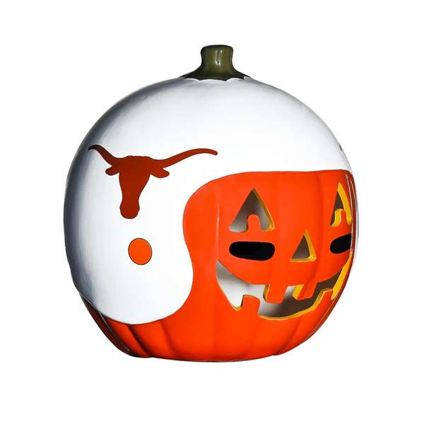 Texas Longhorns Ceramic Pumpkin Helmet  